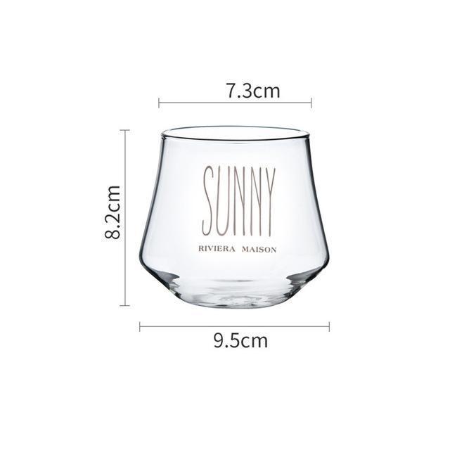 SUNNY Glass Cup - Nordic Side - 