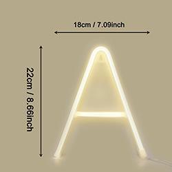 Neon Letter Standing Light - Nordic Side - 