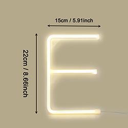 Neon Letter Standing Light - Nordic Side - 