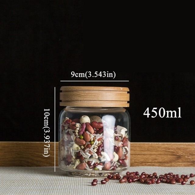 Glass Jars with Cork - Nordic Side - 