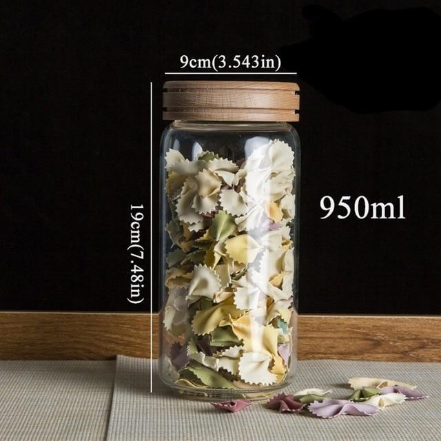 Glass Jars with Cork - Nordic Side - 