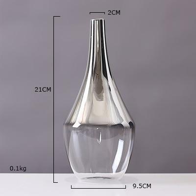 Silver Plated Vase - Nordic Side - 