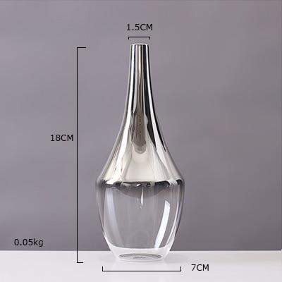 Silver Plated Vase - Nordic Side - 