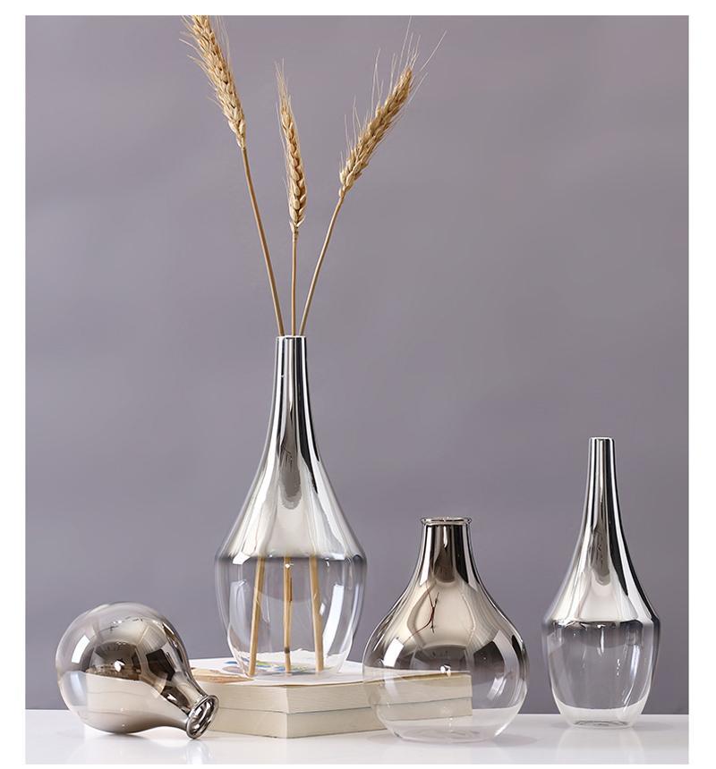 Silver Plated Vase - Nordic Side - 