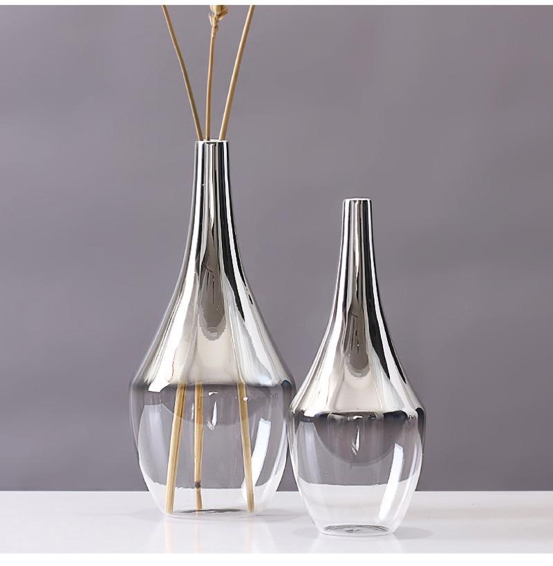 Silver Plated Vase - Nordic Side - 