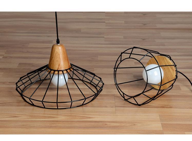 Modern Nordic Wrought Iron Hanging Cage Lamp - Nordic Side - 11-27, best-selling-lights, cage-lamp, feed-cl0-over-80-dollars, hanging-lamp, lamp, light, lighting, lighting-tag, modern, modern