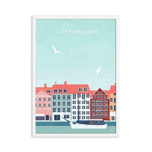 City Graphic Posters - Nordic Side - 
