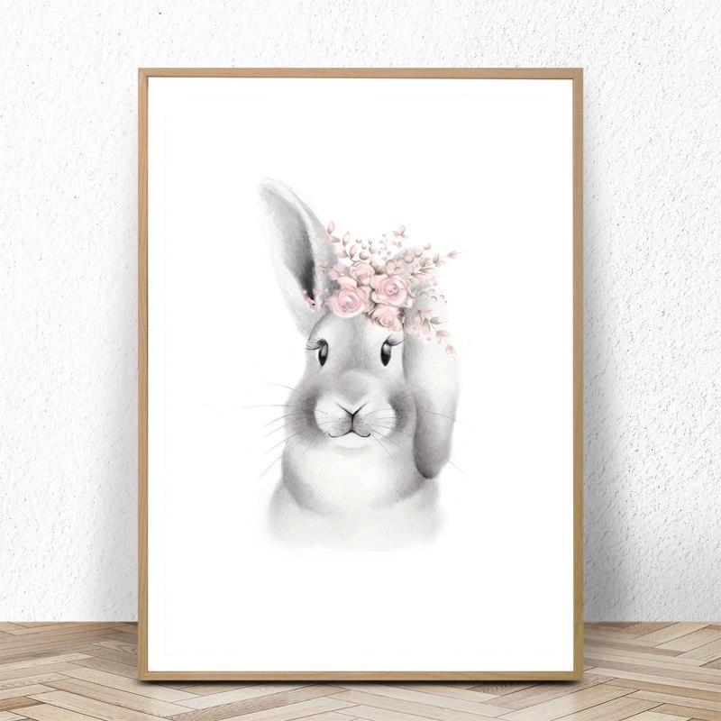 Baby Animals Pencil Drawing - Nordic Side - 
