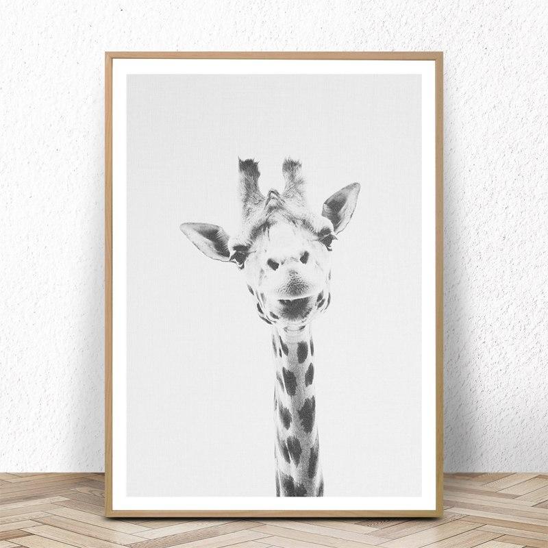Baby Zebra & Giraffe - Nordic Side - 