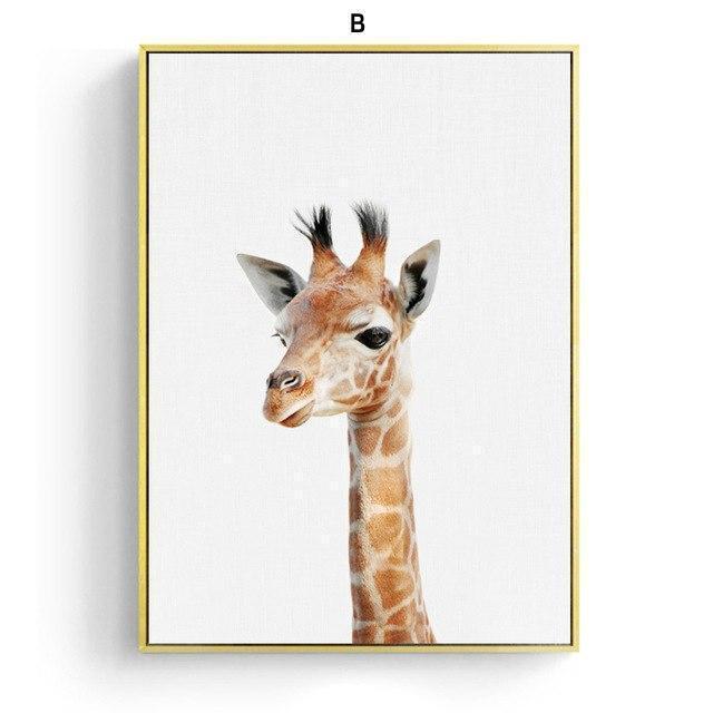 Baby Bear & Giraffe - Nordic Side - 