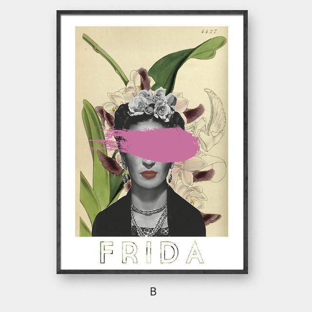 Frida with Flowers - Nordic Side - 