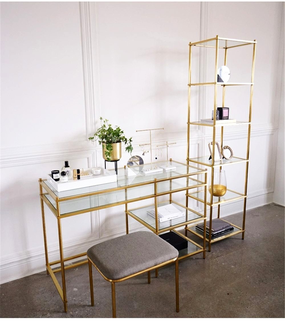 Gold Jewelry Stand - Nordic Side - 