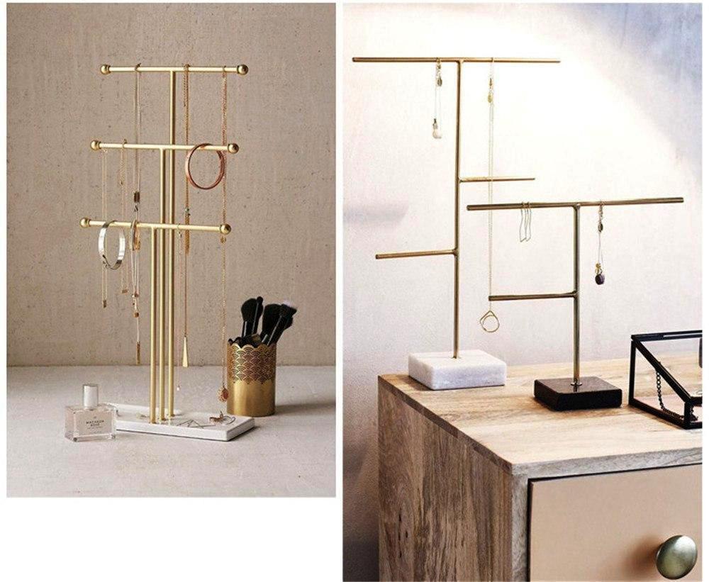 Gold Jewelry Stand - Nordic Side - 