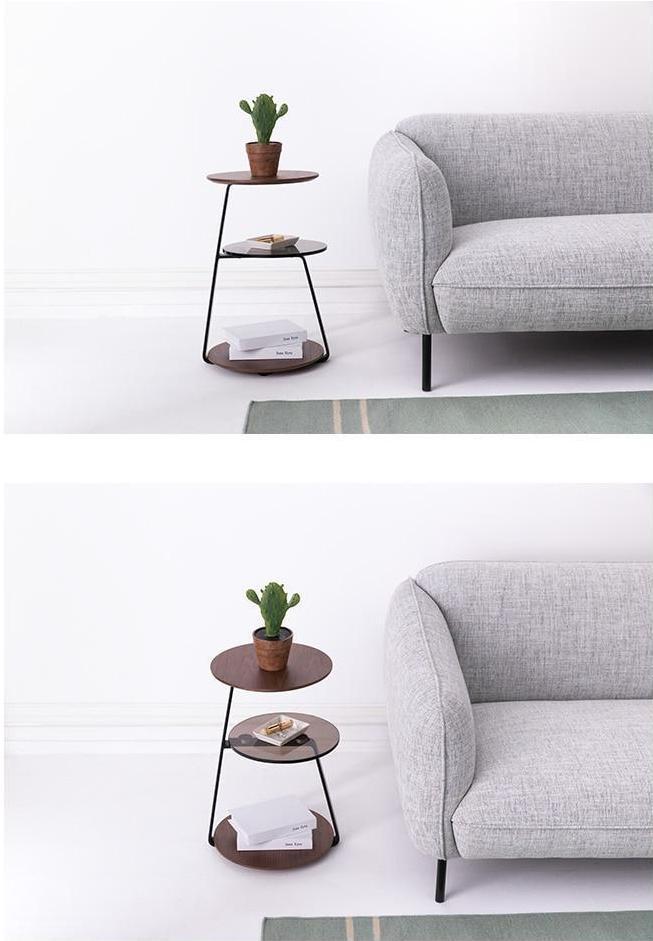 Finian - Modern Three Level End Table - Nordic Side - 06-06, feed-cl0-over-80-dollars, furniture-tag