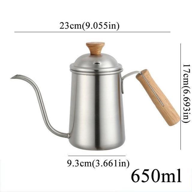 Vintage Stainless Steel Coffee Pot - Nordic Side - 