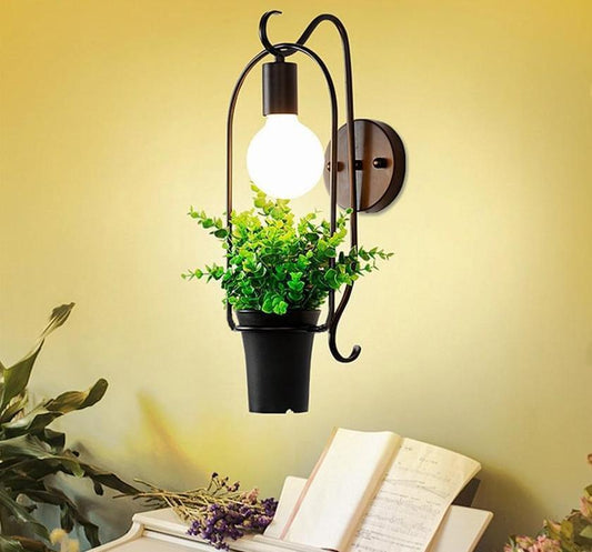 Brielle - Modern Nordic Planter Wall Lamp - Nordic Side - 06-04, best-selling-lights, feed-cl0-over-80-dollars, lamp, light, lighting, lighting-tag, modern, modern-lighting, modern-nordic, no