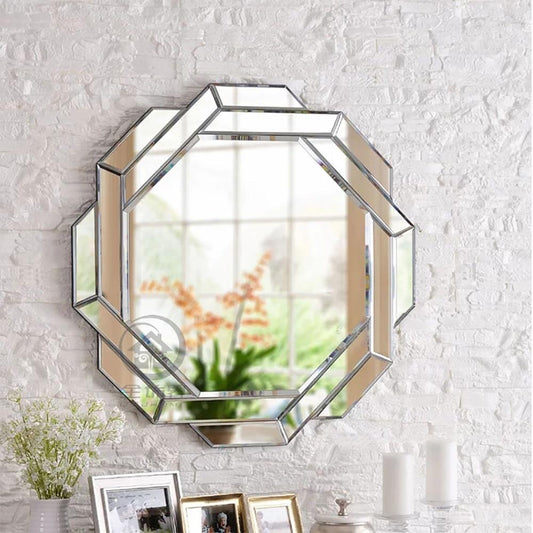 Cornelia - Abstract Hexagon Mirror - Nordic Side - 07-08, bathroom-collection, feed-cl0-over-80-dollars