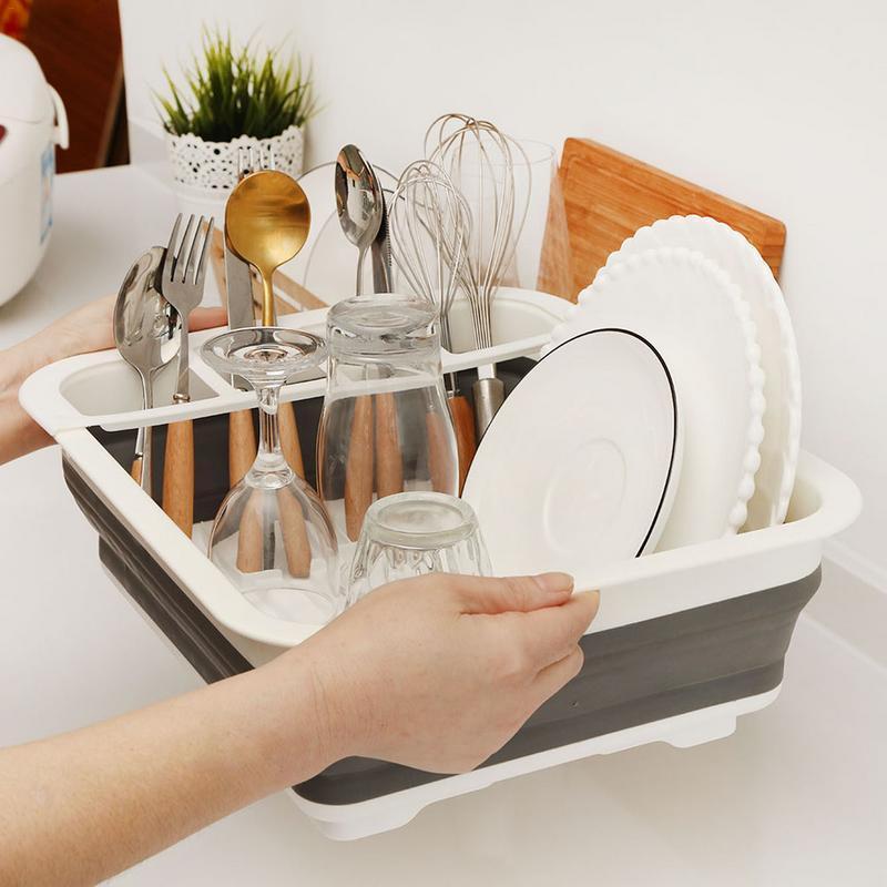 Foldable Modern Dish Rack - Nordic Side - 