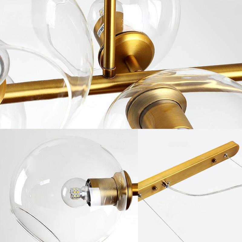Modern Glass Pendant Light - Nordic Side - 