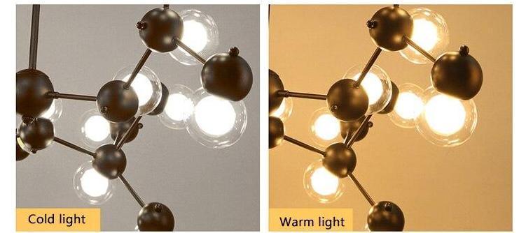 Molecule Structured Pendant Light - Nordic Side - 