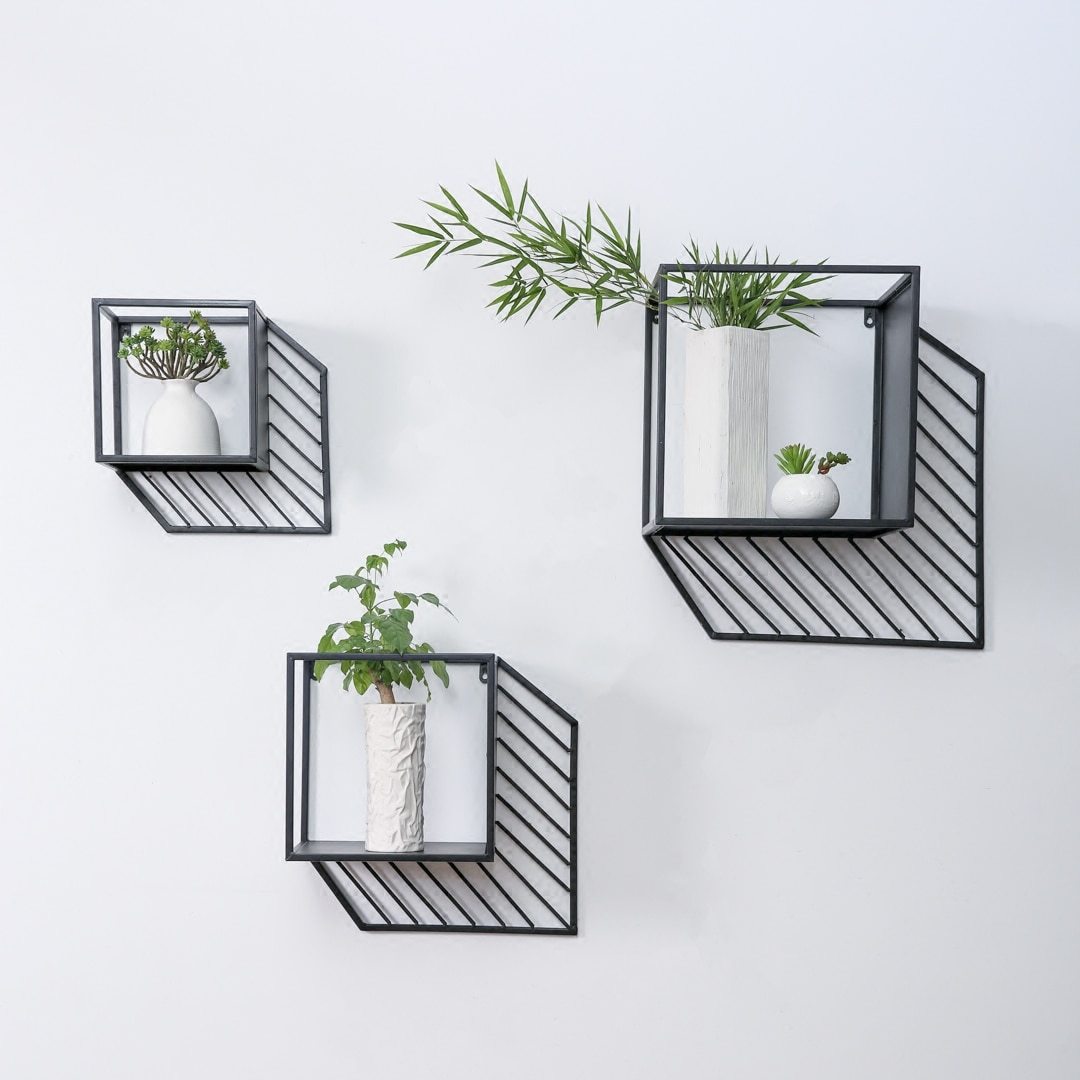 Warren - 3D Effect Iron Box Planters - Nordic Side - 08-04, feed-cl0-over-80-dollars, feed-cl1-planters, modern-pieces, modern-planter-collection