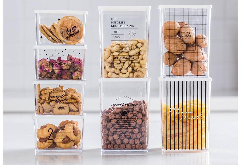 Dous - Acrylic Snack Storage - Nordic Side - 01-29