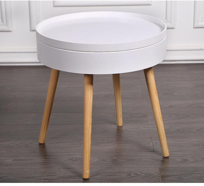 Carson - Modern Nordic Storage Round Side Table - Nordic Side - 06-10, feed-cl0-over-80-dollars, furniture-tag