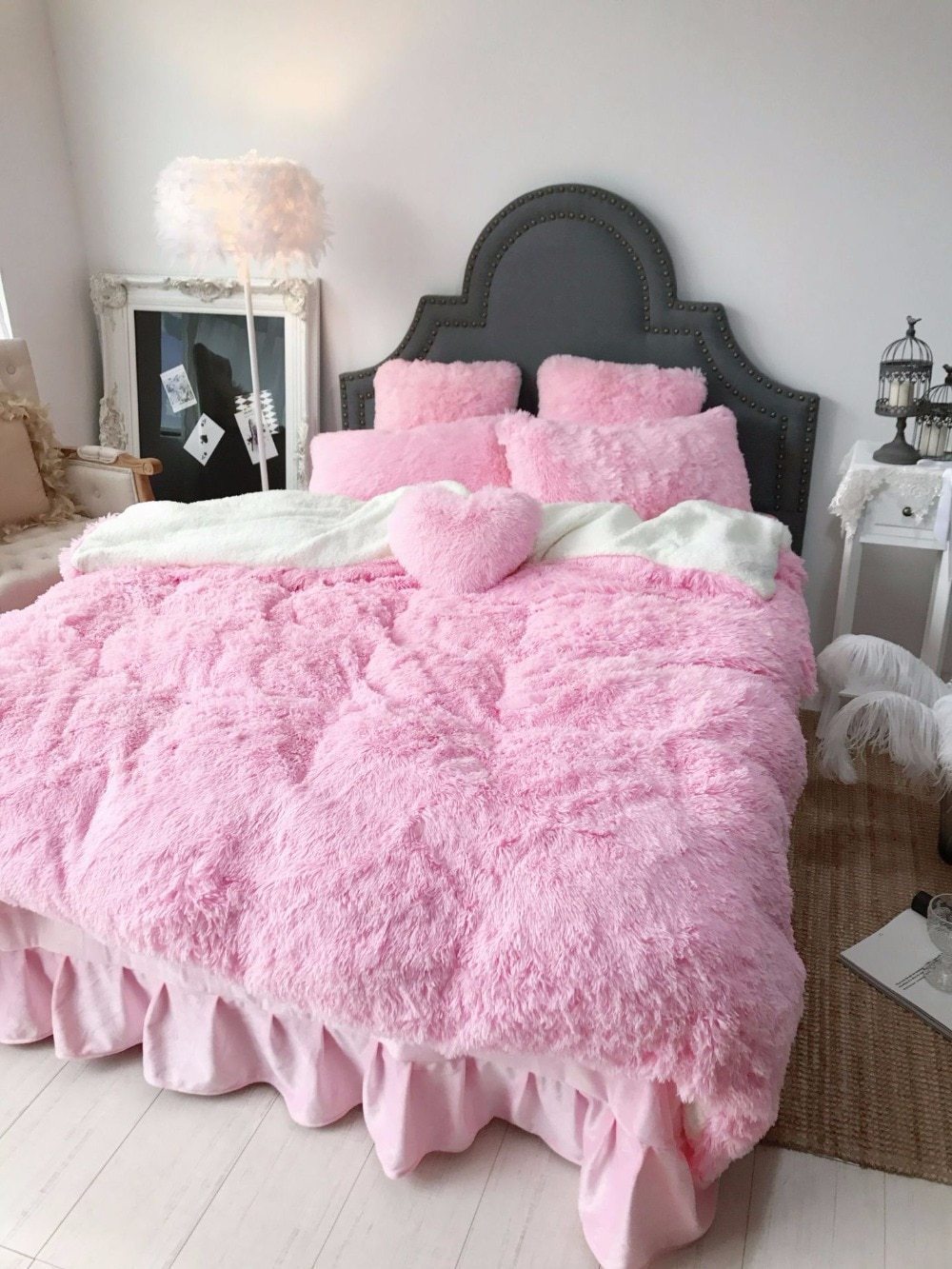 Astrid - Luxury Fleece Bed Set - Nordic Side - 03-07, feed-cl0-over-80-dollars