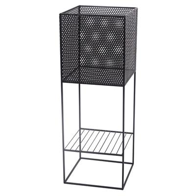 Isadora - Modern Iron Standing Box Planter - Nordic Side - 08-02, feed-cl0-over-80-dollars, feed-cl1-planters, modern-pieces, modern-planter-collection