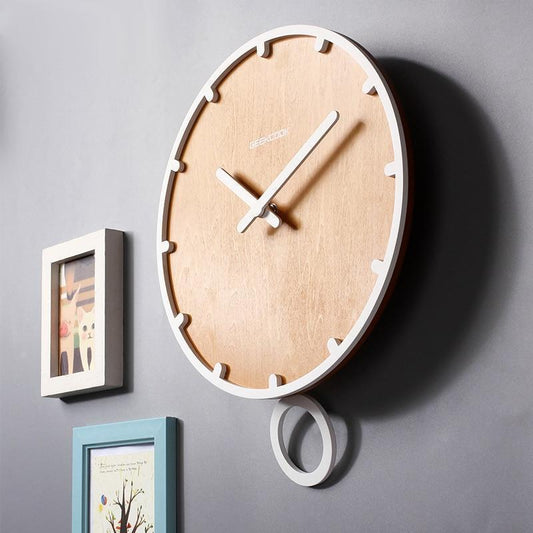 Feno - 3D Retro Silent Clock - Nordic Side - 05-15, feed-cl0-over-80-dollars, modern-wall-clock