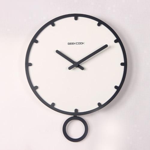 Feno - 3D Retro Silent Clock - Nordic Side - 05-15, feed-cl0-over-80-dollars, modern-wall-clock