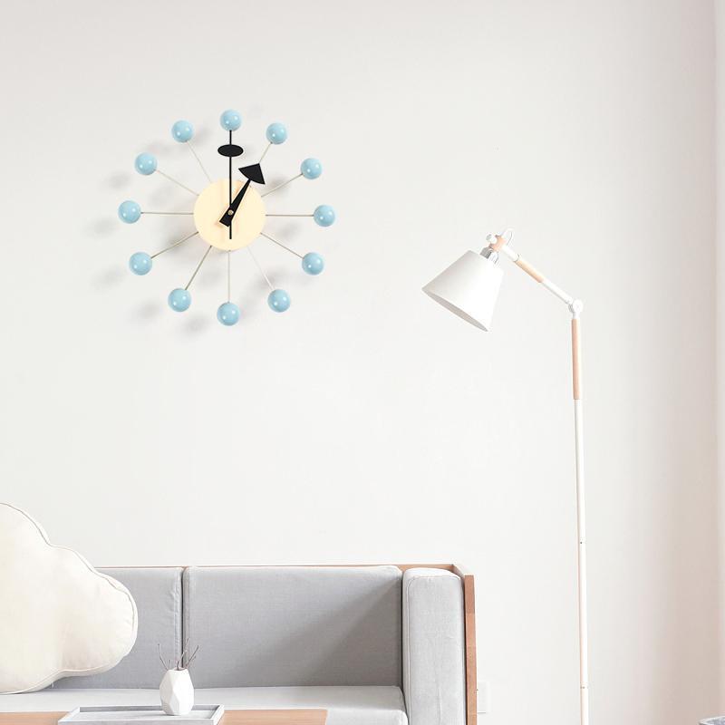 Neruda - Modern Nordic Wooden Clock - Nordic Side - 05-14, feed-cl0-over-80-dollars, modern-wall-clock