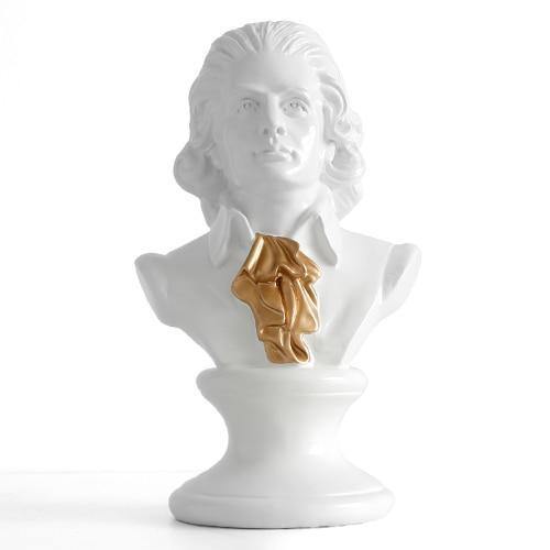 Shakespeare & Mozart Vivid Sculpture - Nordic Side - 