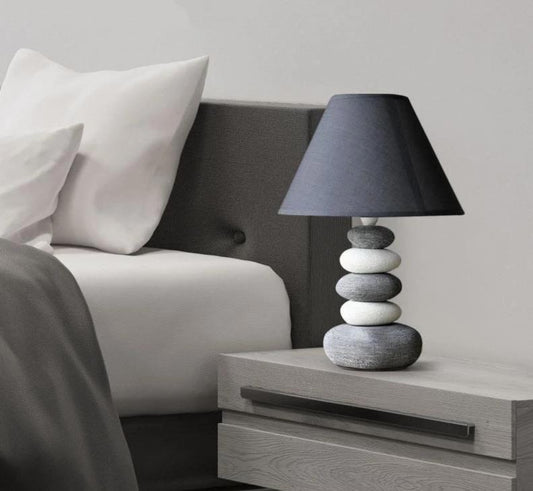 Stonia - Modern Ceramic Stone Pile Lamp - Nordic Side - 12-02, feed-cl1-lights-over-80-dollars, modern-pieces