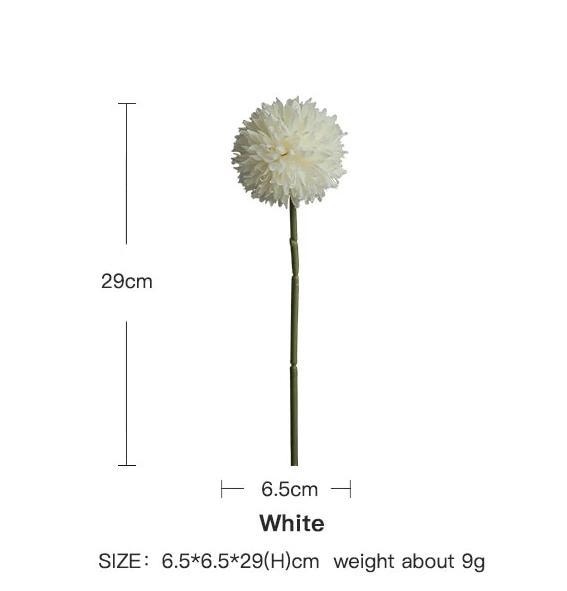 Pompon Mum Flower - Nordic Side - 