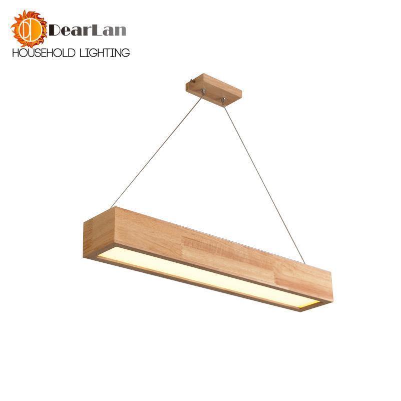 15W/25W/30W LED Wooden Pendant Light With Arcrylic Shade,Modern Style Pendant Lamp For Living Room/Sitting Room/Bedroom(DY-50) - Nordic Side - 