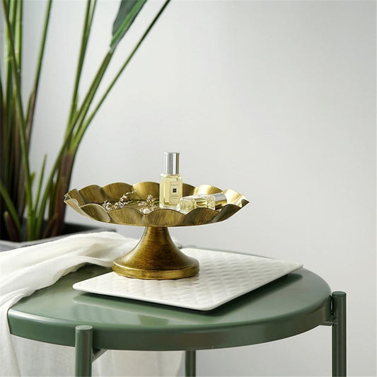 Scallop Round Tray - Nordic Side - 
