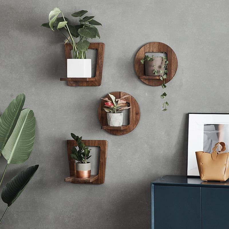 Sebastian - Wood Wall Planter - Nordic Side - 08-04, feed-cl0-over-80-dollars, feed-cl1-planters, modern-farmhouse, modern-planter-collection