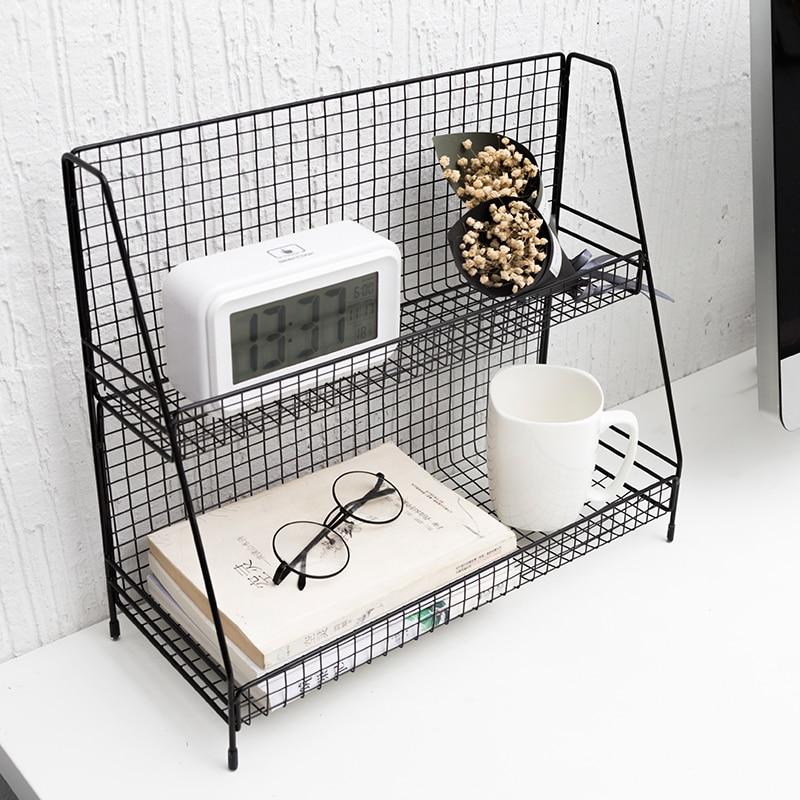 Guinevere - Modern Iron Multi-functional Storage Rack - Nordic Side - 08-04, feed-cl0-over-80-dollars