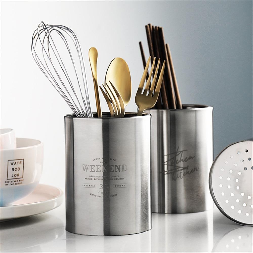 Stainless Steel Cutlery Organiser - Nordic Side - 