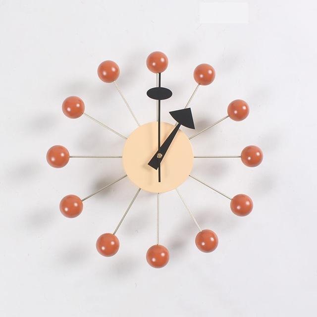 Neruda - Modern Nordic Wooden Clock - Nordic Side - 05-14, feed-cl0-over-80-dollars, modern-wall-clock