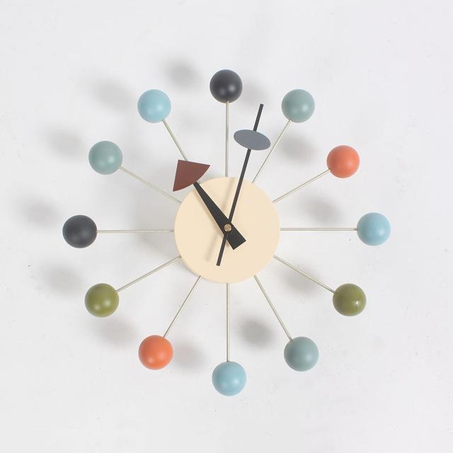 Neruda - Modern Nordic Wooden Clock - Nordic Side - 05-14, feed-cl0-over-80-dollars, modern-wall-clock