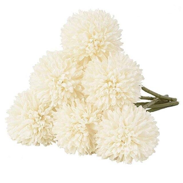 Pompon Mum Flower - Nordic Side - 