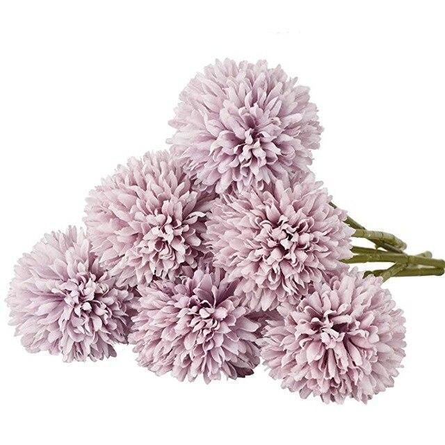 Pompon Mum Flower - Nordic Side - 