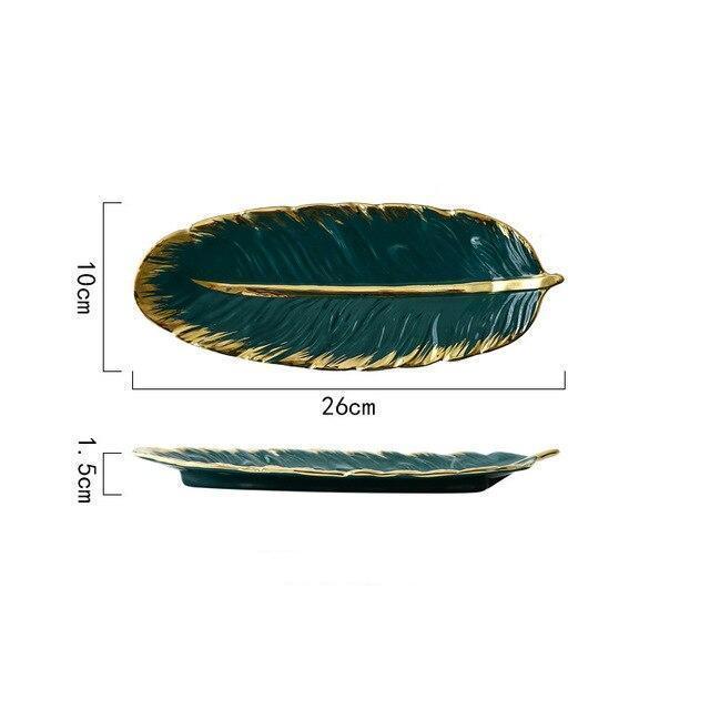 Banana Leaf Plate - Nordic Side - 
