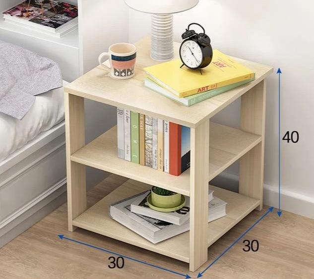 Marlon - Multi-Shelf End Table - Nordic Side - 01-23, modern-farmhouse, modern-furniture