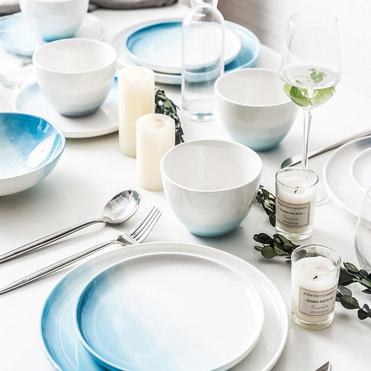 Gradient Blue Tableware - Nordic Side - 