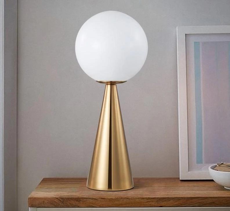 Quinn - Cone Table Lamp - Nordic Side - 07-31, best-selling-lights, desk-lamp, feed-cl0-over-80-dollars, lamp, light, lighting, lighting-tag, modern-lighting, table-lamp