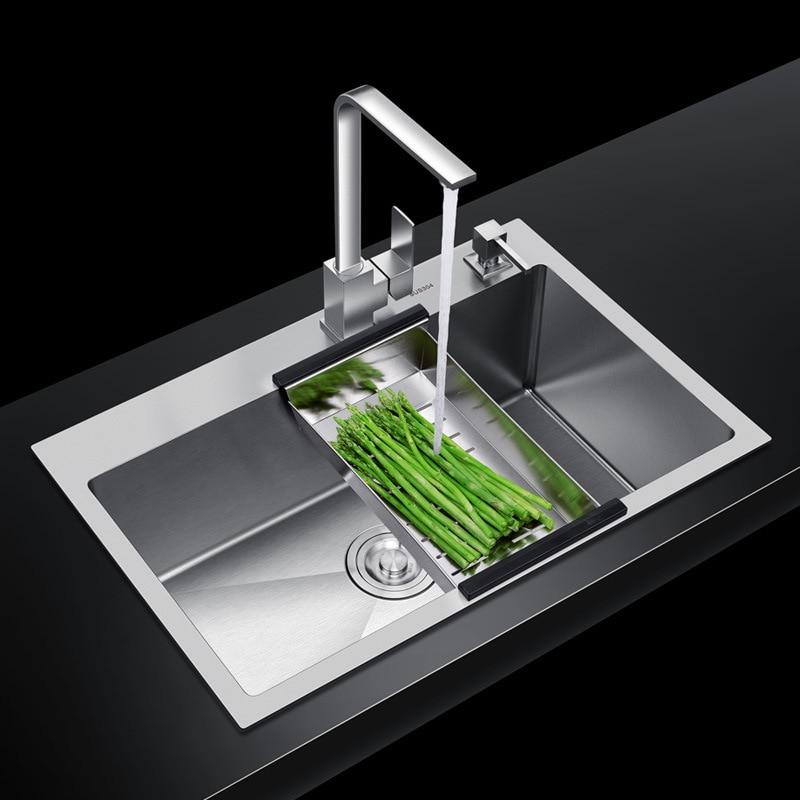 Donner - Stainless Steel Single Sink - Nordic Side - 11-26, kitchen, sink