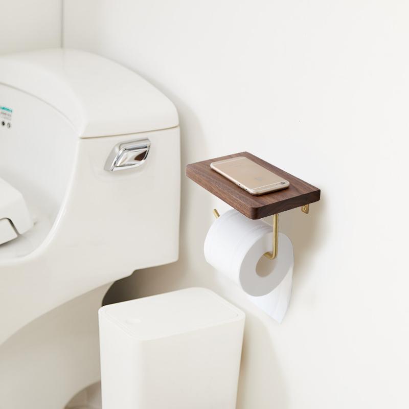 Bentlee - Modern Toilet Paper Roll Holder Shelf - Nordic Side - 09-27, bathroom-collection, modern-pieces